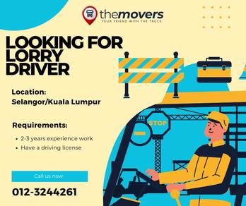 Pemandu Lori 1T / 3T / 5T & Pembantu Lori