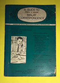 A GUIDE TO MALAY CORRESPONDENCE BOOK Buku 1972
