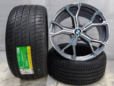 BMW X5 F15 E70 X6 E71 21" Forged Rim + Tayar R299