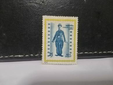 1978 India Stamp Charlie Chaplin Actor
