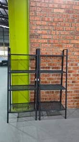 Dark Grey Metal Shelving Units