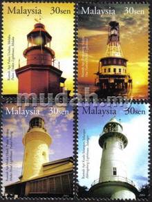 Historical Buildings Lighthouse Stamp Malaysia S