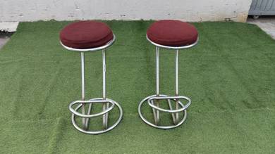 YC43L Kerusi Tinggi Metal Leg Bar Stool High Chair