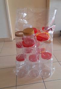 clean transparent containers 1 bag