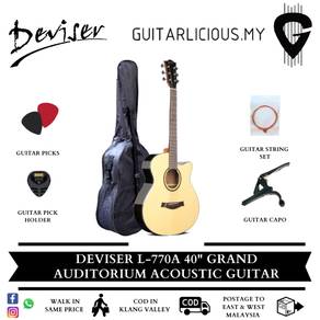 Deviser 40" Grand Auditorium Acoustic Guitar L770A