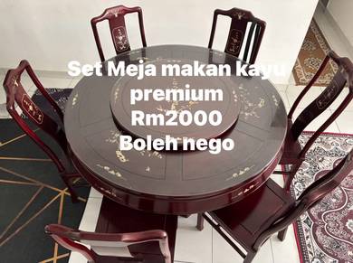Set Meja Makan Kayu Jati