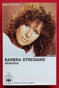 Barbra Streisand MEMORIES Cassette Tape