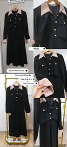 Dress Autumn Winter cantik selfpickup Segambut