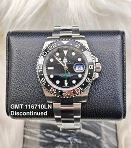 Rolex GMT 116710LN discontinued Full Set