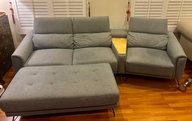 3-seater sofa & leg rest