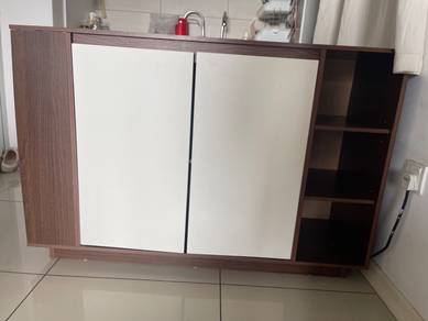 Kitchen Cabinet with Doors & Big Storage