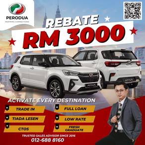 Perodua Ativa X in KL City, KUL