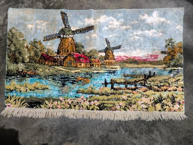 Hiasan Dinding / Vintage Woven Wall Tapestry