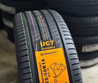 Tayar Baru 225 50 18 Continental UltraContact UC7