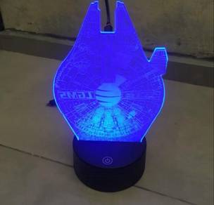 Creative 3D visualization lamp