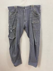 Vintage IZ Frontier Hickory Stripe Carpenter Pants