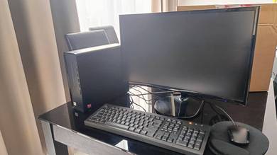 HP Slim Desktop+Samsung 24”Curved Monitor(FULLSET)
