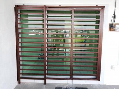Grill Pintu sliding 7x9kaki