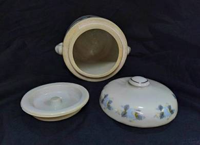 Antique Ceramic Soup Pot