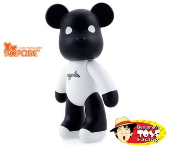 Popobe Bear Smiling Black