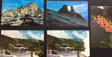 Vintage Postcards Kota Kinabalu Sabah -1970s