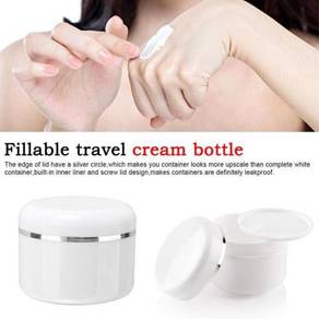 White Lotion Cream Round Bottle Storage Box 250ml
