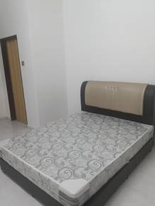 Queen bed and frame