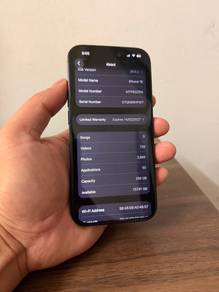 iPhone 15 256GB–Condition 9/10– Battery Health 94%