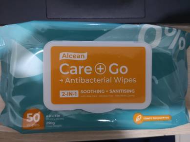 ALCEAN (Alcosm) Antibacterial Wipes 50 wipes