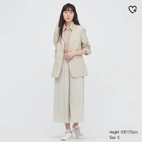 UNIQLO Linen Blend Relaxed Blazer