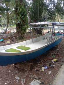 Bot fiber 19x5 kaki siap deck buang air