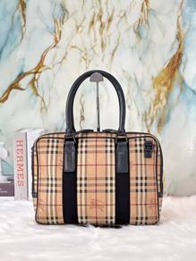 Burberry Nova Check Briefcase