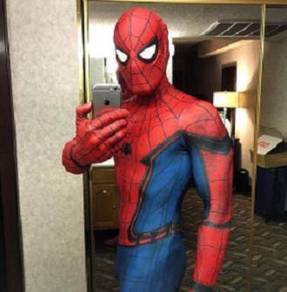 Spiderman costume superhero cosplay halloween 1