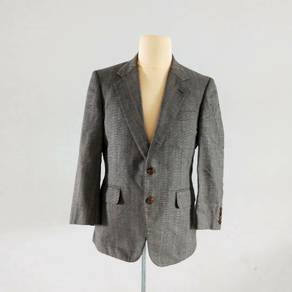 Burberry's Slim Fit Checked Blazer