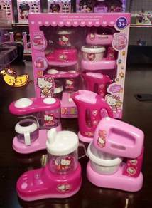 216-3 4in1 hello kitty toy play set + sound/light