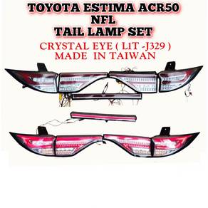Crystal Eye Tail Lamp Set Toyota Estima Acr50 NFL