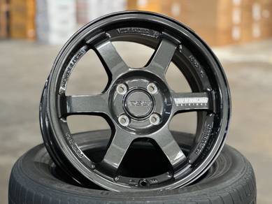 NEW 15 AOW TE37 Rim NBox Tank Axia Bezza Myvi Jazz