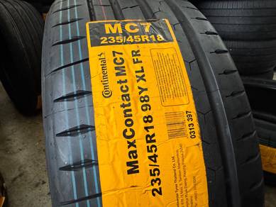 Tayar Baru 235 45 18 Continental Maxcontact Mc7 25