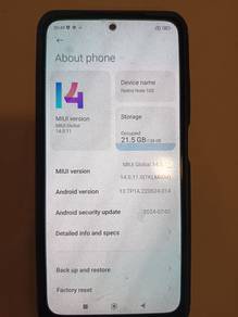 Used - redmi note 10s 8gb ram 128gb