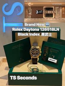 Rolex Daytona 126518LN Oysterflex Black Dial