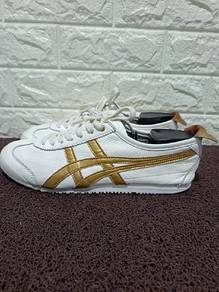 uk7.5 Onitsuka Tiger Mexico 66 White Gold