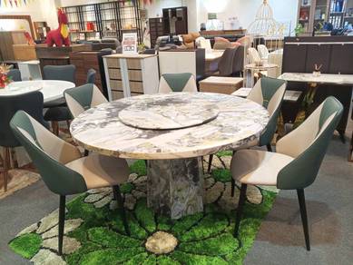 1+6 Marble Dining Set