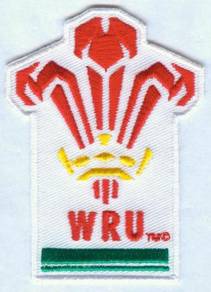 Wales National Rugby Union Team Embroidered Patch