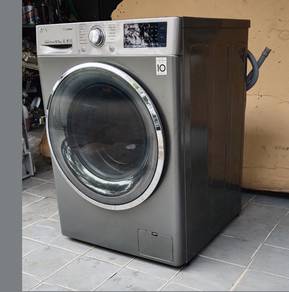 LG front load hot washer washing machine 10.5k.g