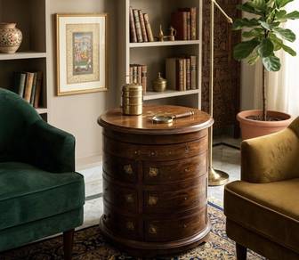 antik From India Table Storage
