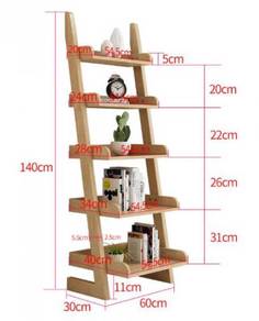 Flower rack pot bunga brown NSY
