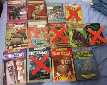 Goosebumps Animorphs Nightmare Room R.L Stine Book