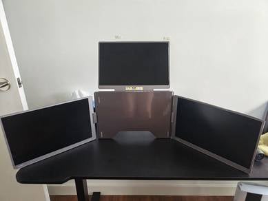 FOPO S788 Portable Triple Screen Monitor 16 Inch