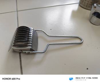 Stainless Steel Dough Roller Cutter Multifunctiona