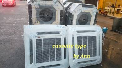 Cassette aircond cassette type (2hp-2.5hp,3hp)i